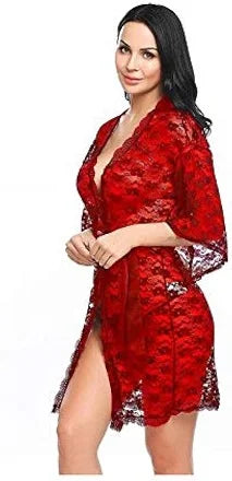 Night Dress Nighty with Panty net Nightgown (2 pc) nightwear