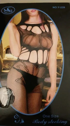 New Full Hot Fishnet Nighty Bridal Night Dress Night Suit Body Stockings Western Style for Honeymoon